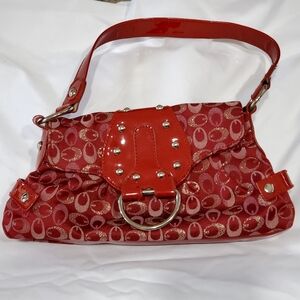 2 Tone Red Purse